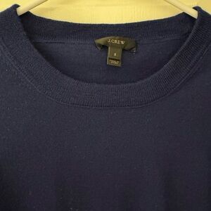 J. Crew Navy Merino Wool Sweater